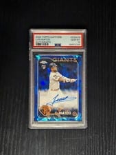 2024 Topps Chrome Sapphire Edition Chrome Sapphire Autographs Luis Matos #CSA-LM