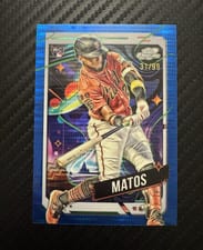 2024 Topps Cosmic Chrome Base Set Luis Matos #29 card