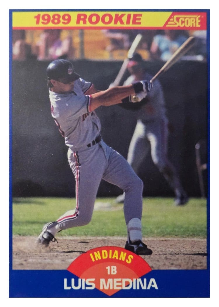 1989 Score Luis Medina #633 card