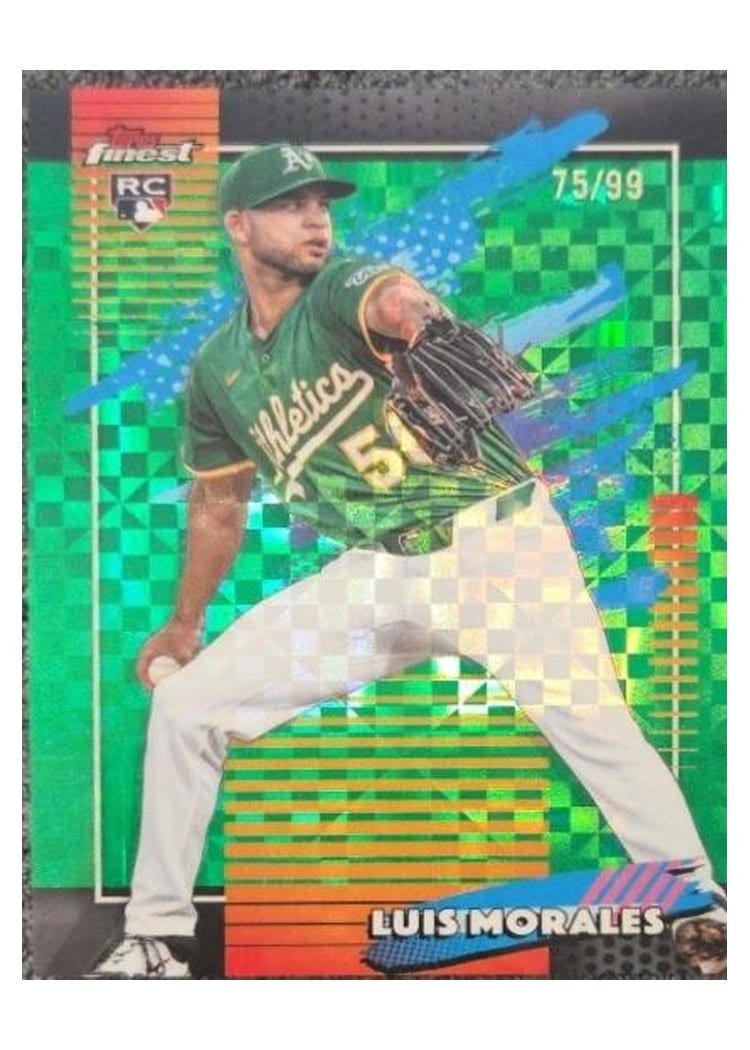 2026 Topps Finest Luis Morales #144 card