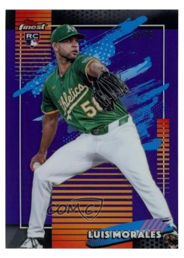 2026 Topps Finest Luis Morales #144 card