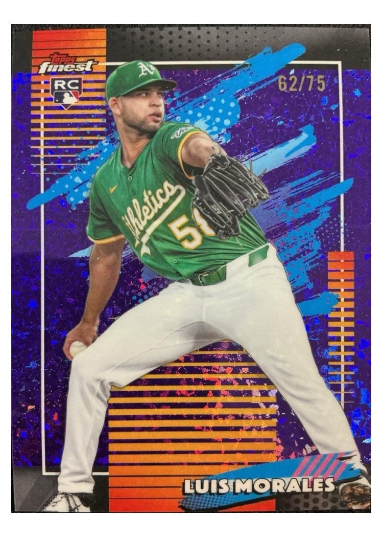 2026 Topps Finest Luis Morales #144 card