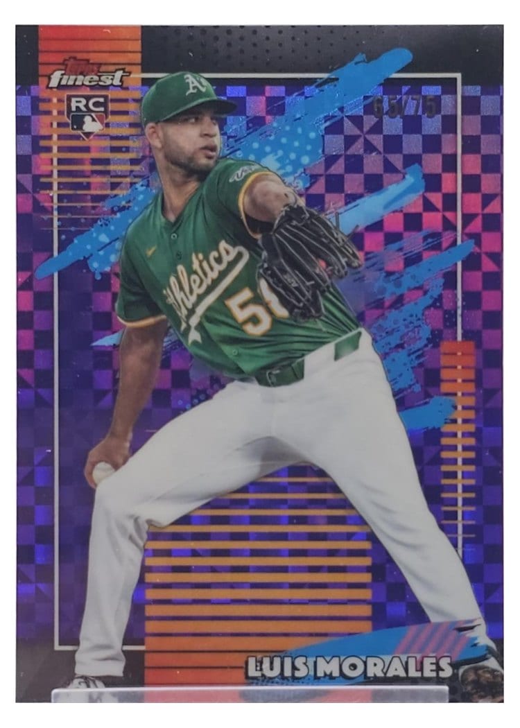 2026 Topps Finest Luis Morales #144 card