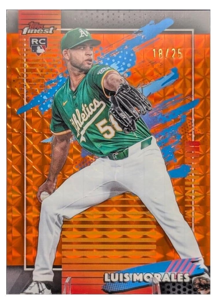 2026 Topps Finest Luis Morales #144 card
