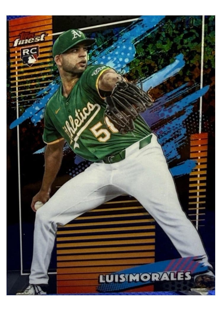 2026 Topps Finest Luis Morales #144 card