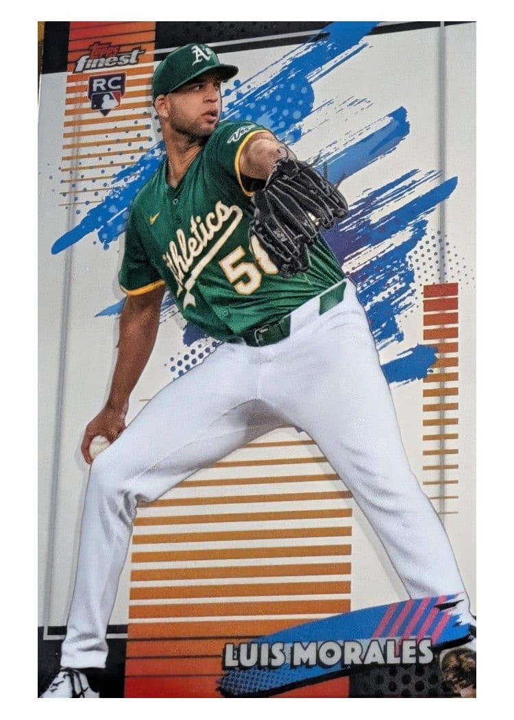 2026 Topps Finest Luis Morales #144 card