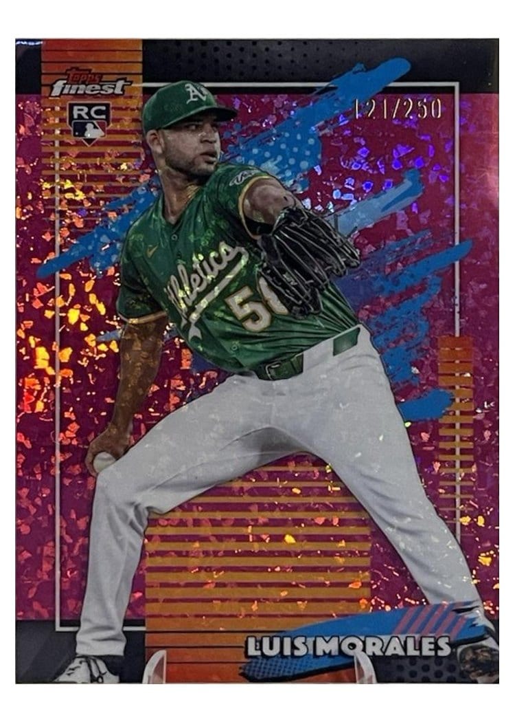 2026 Topps Finest Luis Morales #144 card