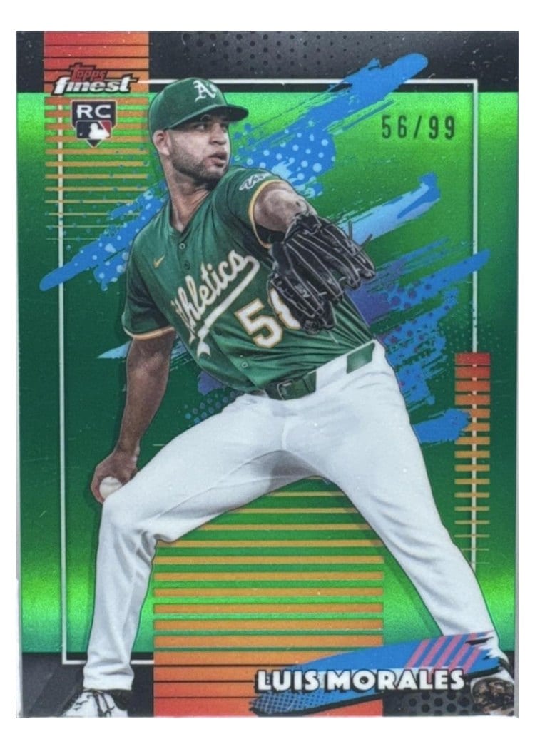 2026 Topps Finest Luis Morales #144 card