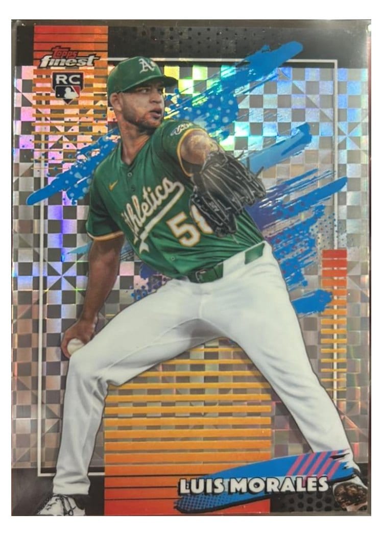 2026 Topps Finest Luis Morales #144 card