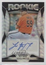 2019 Panini Prizm Rookie Autographs Luis Ortiz #RA-LO card