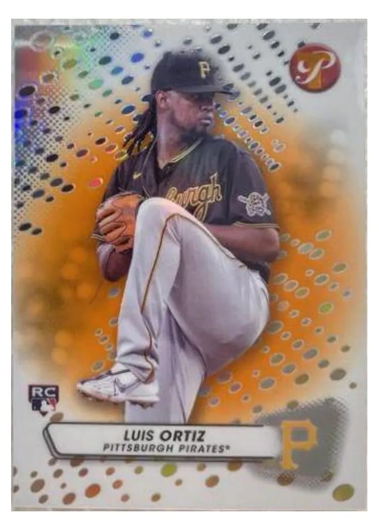 2023 Topps Pristine Base Set Luis Ortiz #9 card