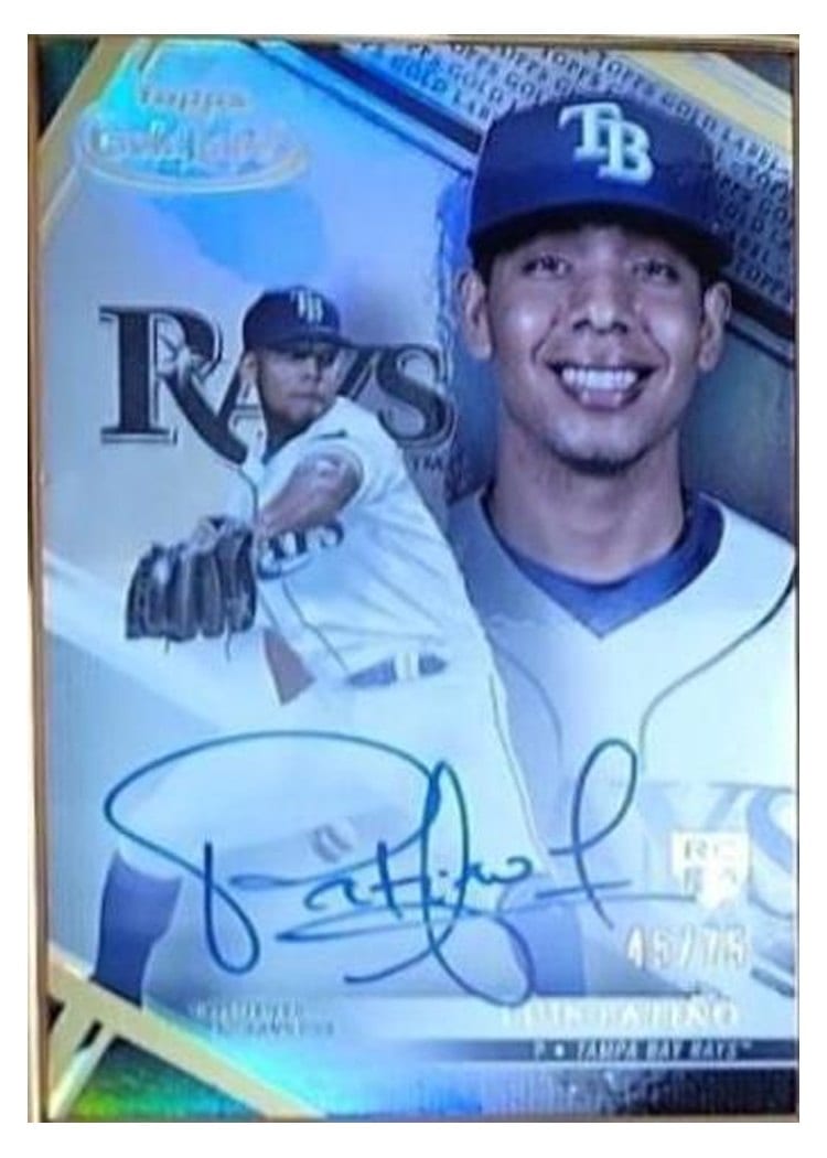 2021 Topps Gold Label Framed Autographs Luis Patiño #FA-LP card