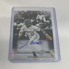 2025 Bowman Draft Achromatic Autographs Luis Peña #AA-LP card