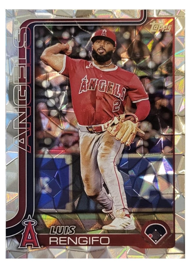 2025 Topps Base Set Luis Rengifo Platinum #152 card