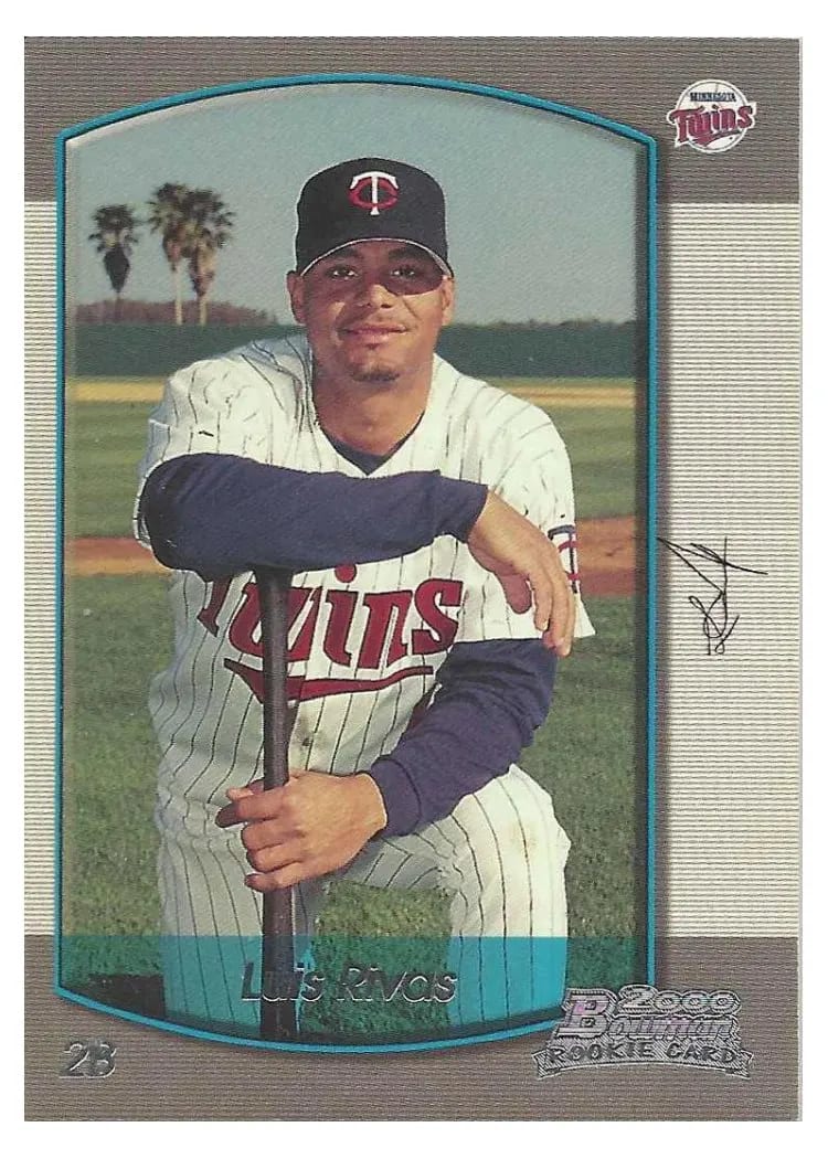 2000 Bowman Draft Picks Luis Rivas #44 card