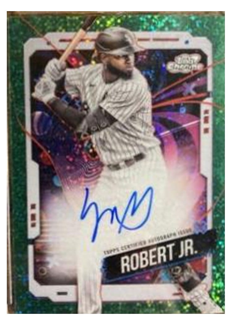 2024 Topps Cosmic Chrome Autographs Luis Robert Jr. #CCA-LR card