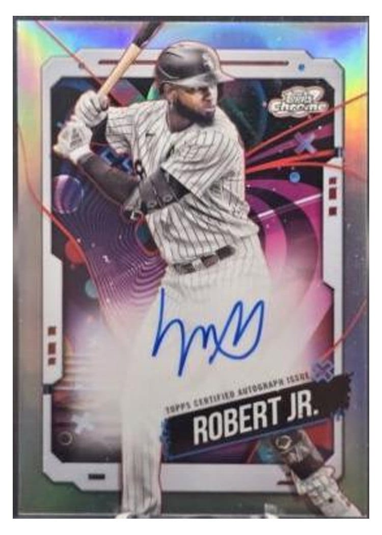 2024 Topps Cosmic Chrome Autographs Luis Robert Jr. #CCA-LR card