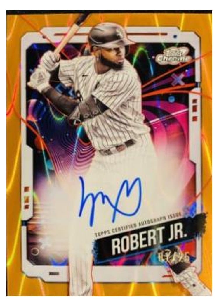 2024 Topps Cosmic Chrome Autographs Luis Robert Jr. #CCA-LR card