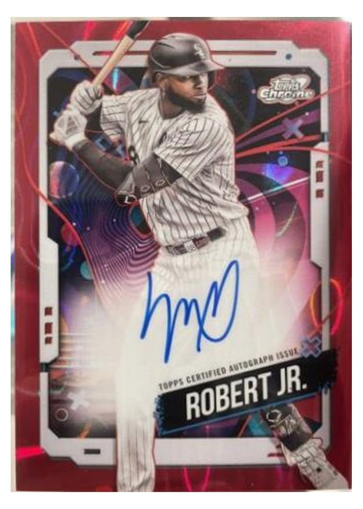 2024 Topps Cosmic Chrome Autographs Luis Robert Jr. #CCA-LR card