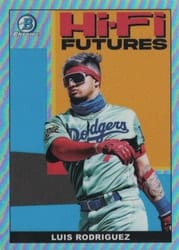 2022 Bowman Hi-Fi Futures Luis Rodriguez #HIFI-14 card