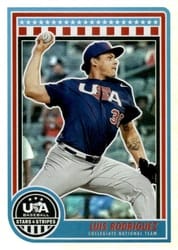 2025 Panini Stars & Stripes Base Set Luis Rodriguez #24 card