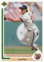 1991 Upper Deck Base Set Luis Sojo #714 card