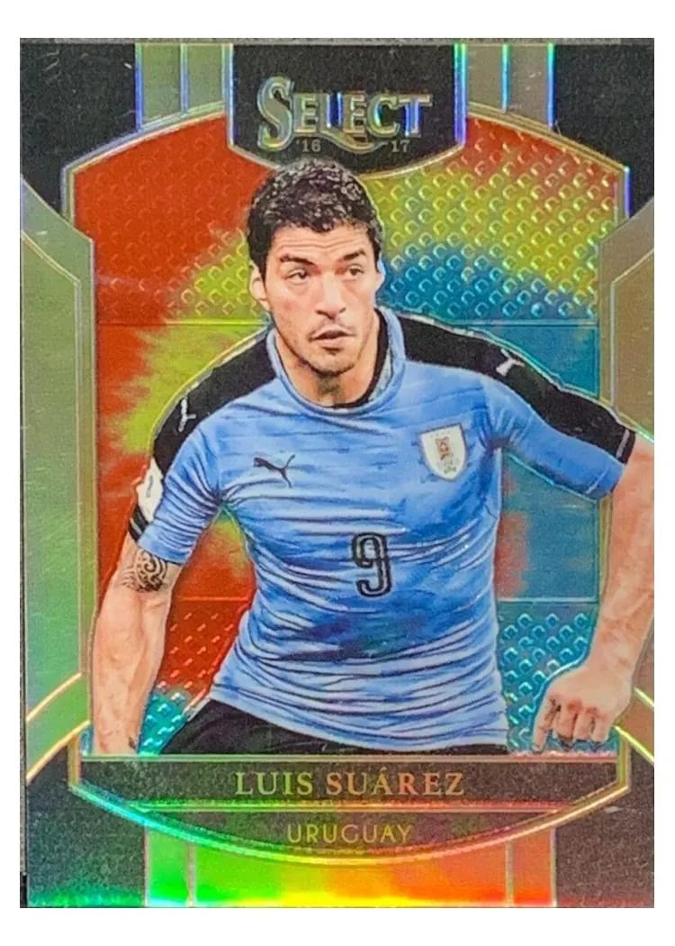 2016 Panini Select Luis Suarez #3 card