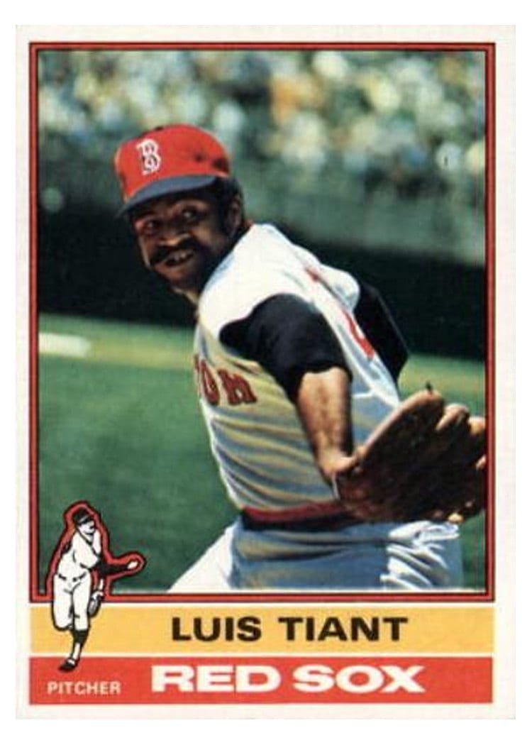 1976 Topps Luis Tiant #130 card