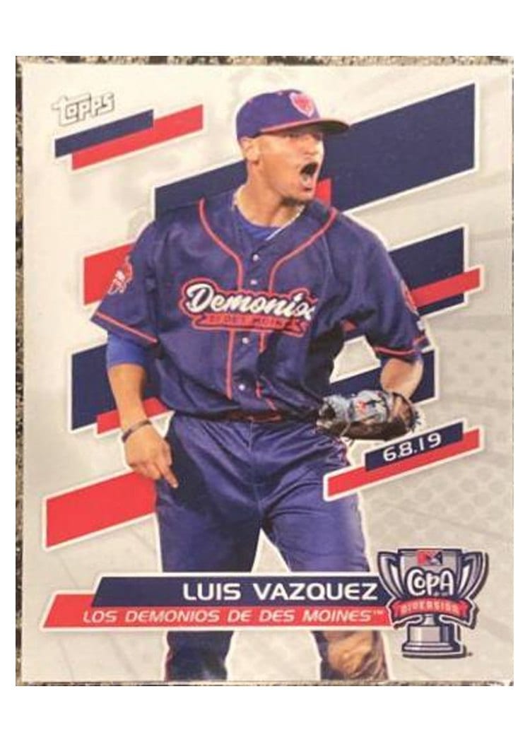 2020 Topps Pro Debut Copa de la Diversion Luis Vazquez #CO-LV card
