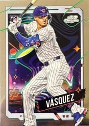 2024 Topps Cosmic Chrome Base Set Luis Vazquez #144 card