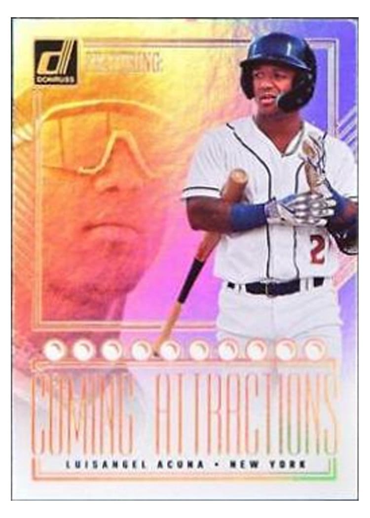 2024 Donruss Coming Attractions Luisangel Acuna #8 card