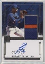2024 Panini Impeccable Elegance Prospect Jersey Autographs Luisangel Acuna #EPJ-LA card