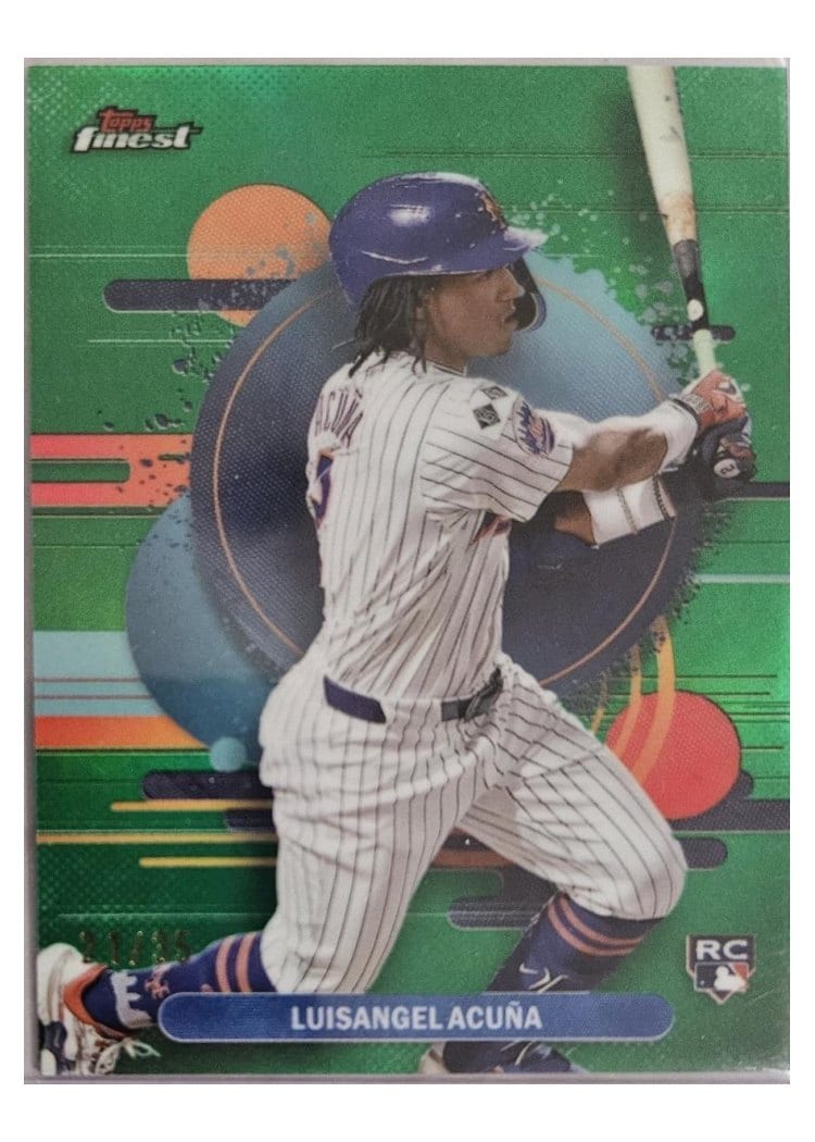2025 Finest Base Set Luisangel Acuña #108 card