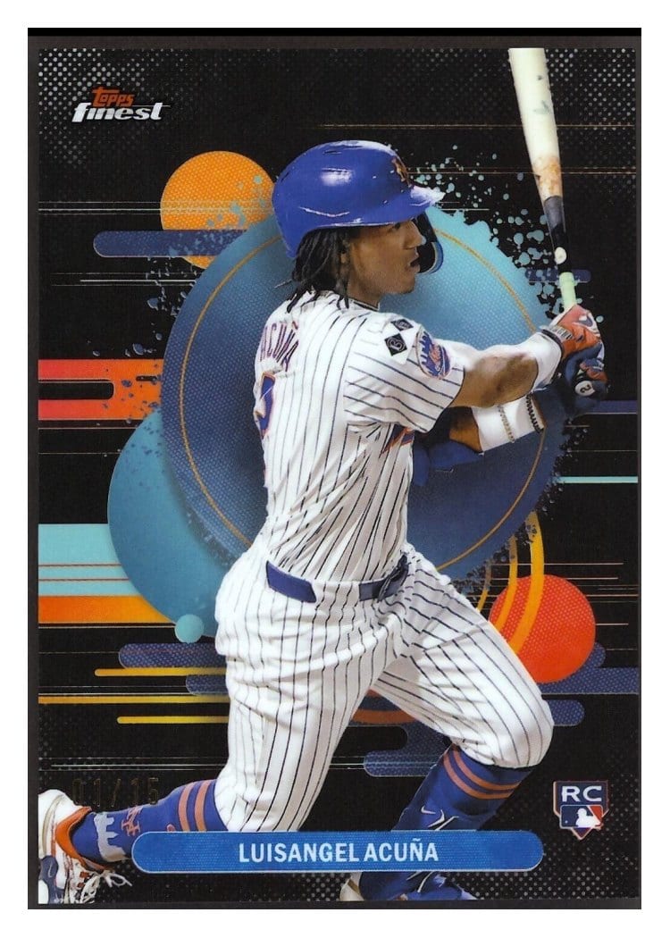 2025 Finest Base Set Luisangel Acuña #108 card