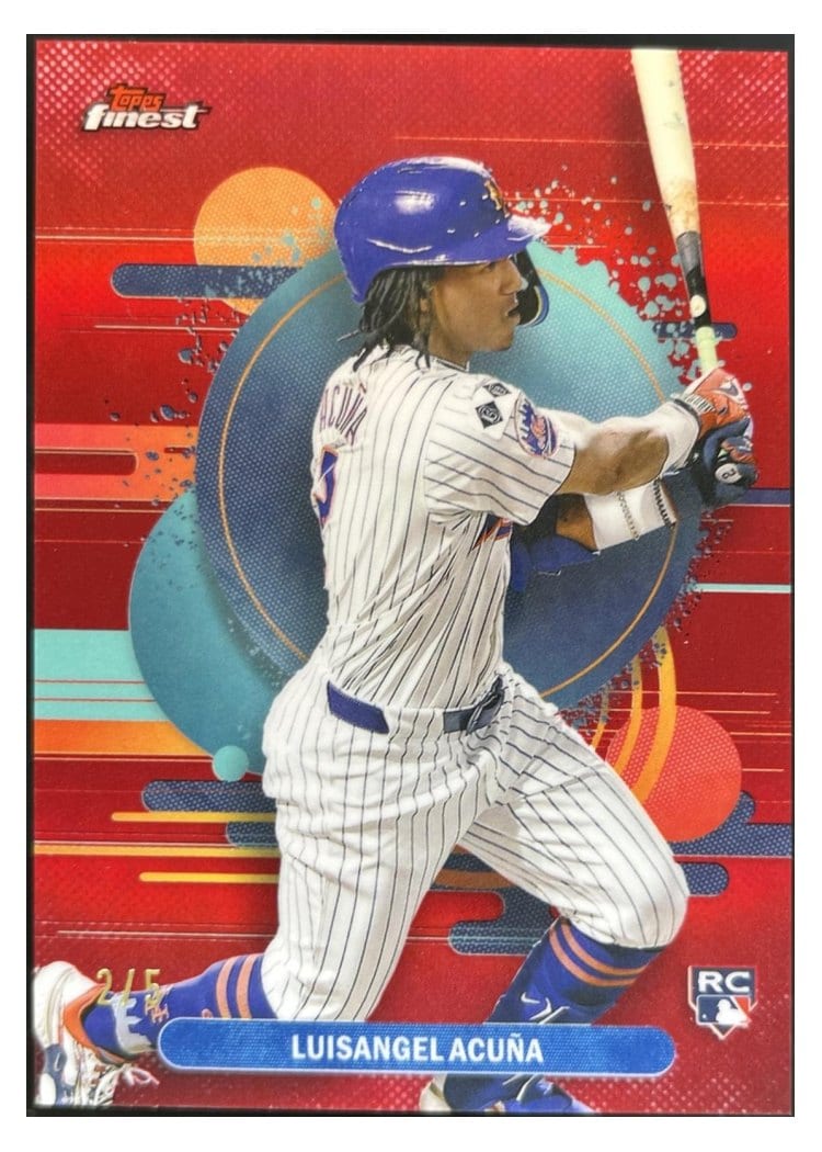 2025 Finest Base Set Luisangel Acuña #108 card