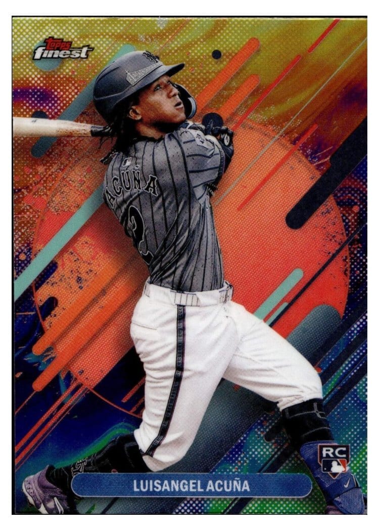 2025 Finest Base Set Luisangel Acuña #211 card