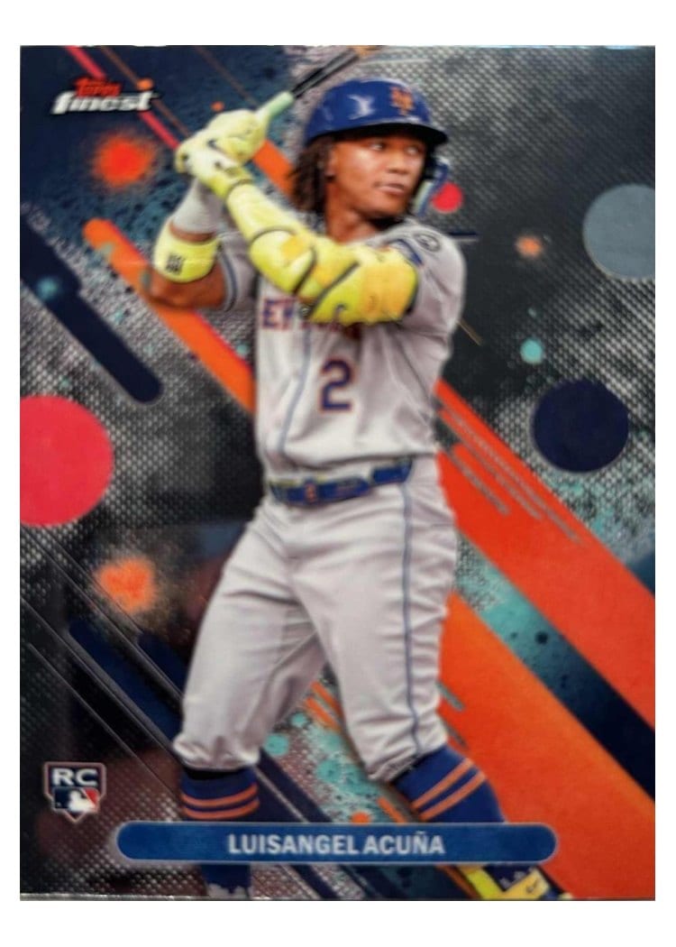 2025 Finest Base Set Luisangel Acuña #52 card