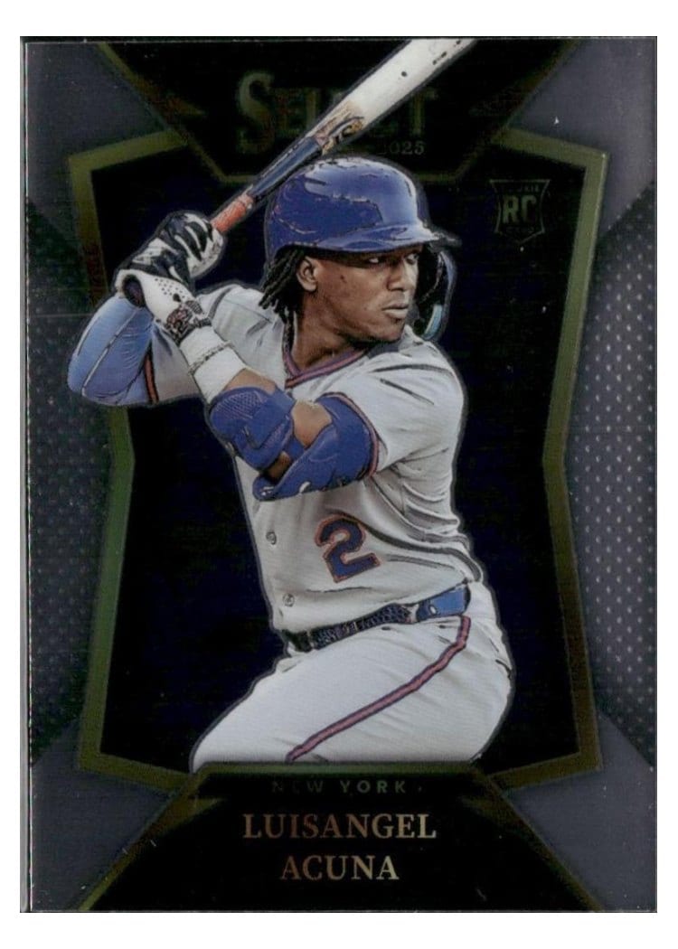 2025 Panini Select Select Throwback Luisangel Acuna #12 card