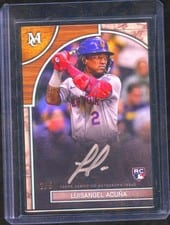 2025 Topps Museum Collection Museum Framed Autographs Luisangel Acuña #FMA-LA card