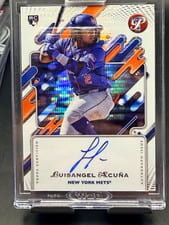 2025 Topps Pristine Pristine Autographs Luisangel Acuña #PA-LA