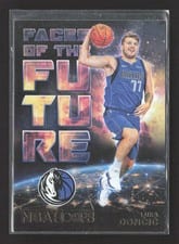 2018 Panini Hoops Faces of the Future Luka Doncic #3 card
