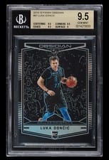 2018 Panini Obsidian Luka Doncic #91 card