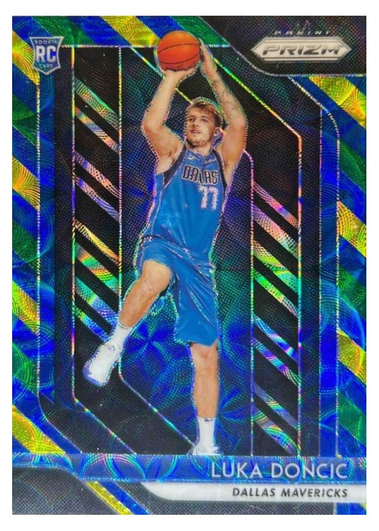 2018 Panini Prizm Luka Doncic #280 card