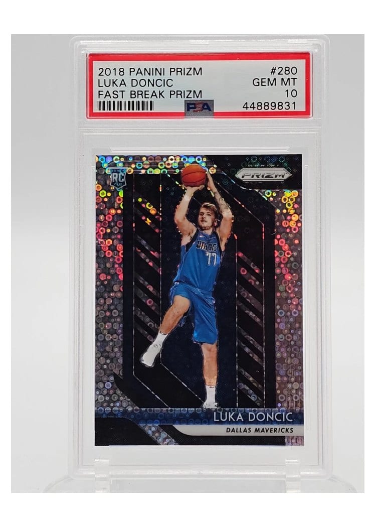 2018 Panini Prizm Luka Doncic #280 card