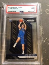 2018 Panini Prizm Luka Doncic Green Pulsar Prizm #280 card