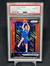 2018 Panini Prizm Luka Doncic #280 card