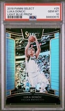 2018 Panini Select Luka Doncic #25 card