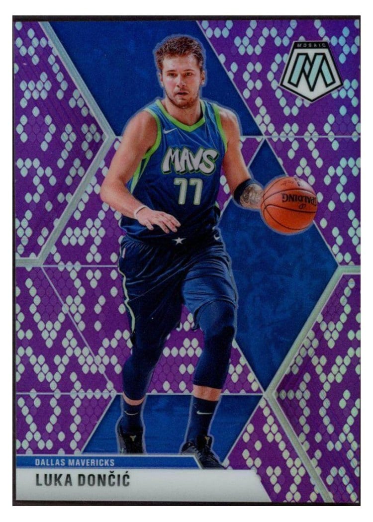 2019 Panini Mosaic Luka Doncic #44 card