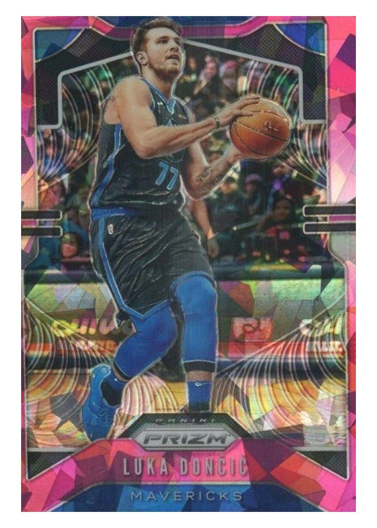 2019 Panini Prizm Luka Doncic #75 card