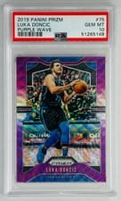 2019 Panini Prizm Luka Doncic #75 card